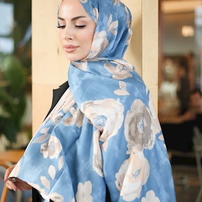 Rosa Desen Soft Pamuk Şal