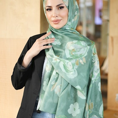 Rosa Desen Soft Pamuk Şal