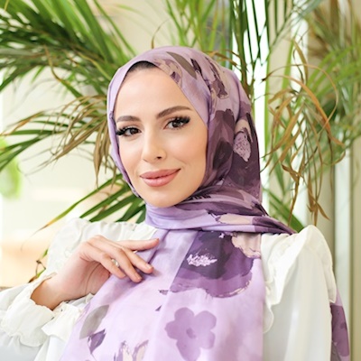 Rosa Desen İthal Pamuk Şal