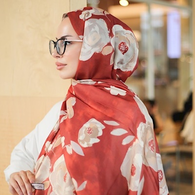 Rosa Desen Soft Pamuk Şal