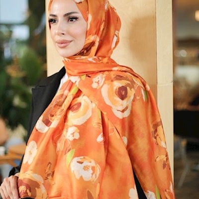 Rosa Desen Soft Pamuk Şal