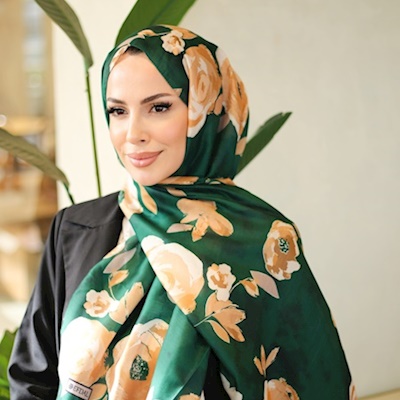 Rosa Desen Soft Pamuk Şal